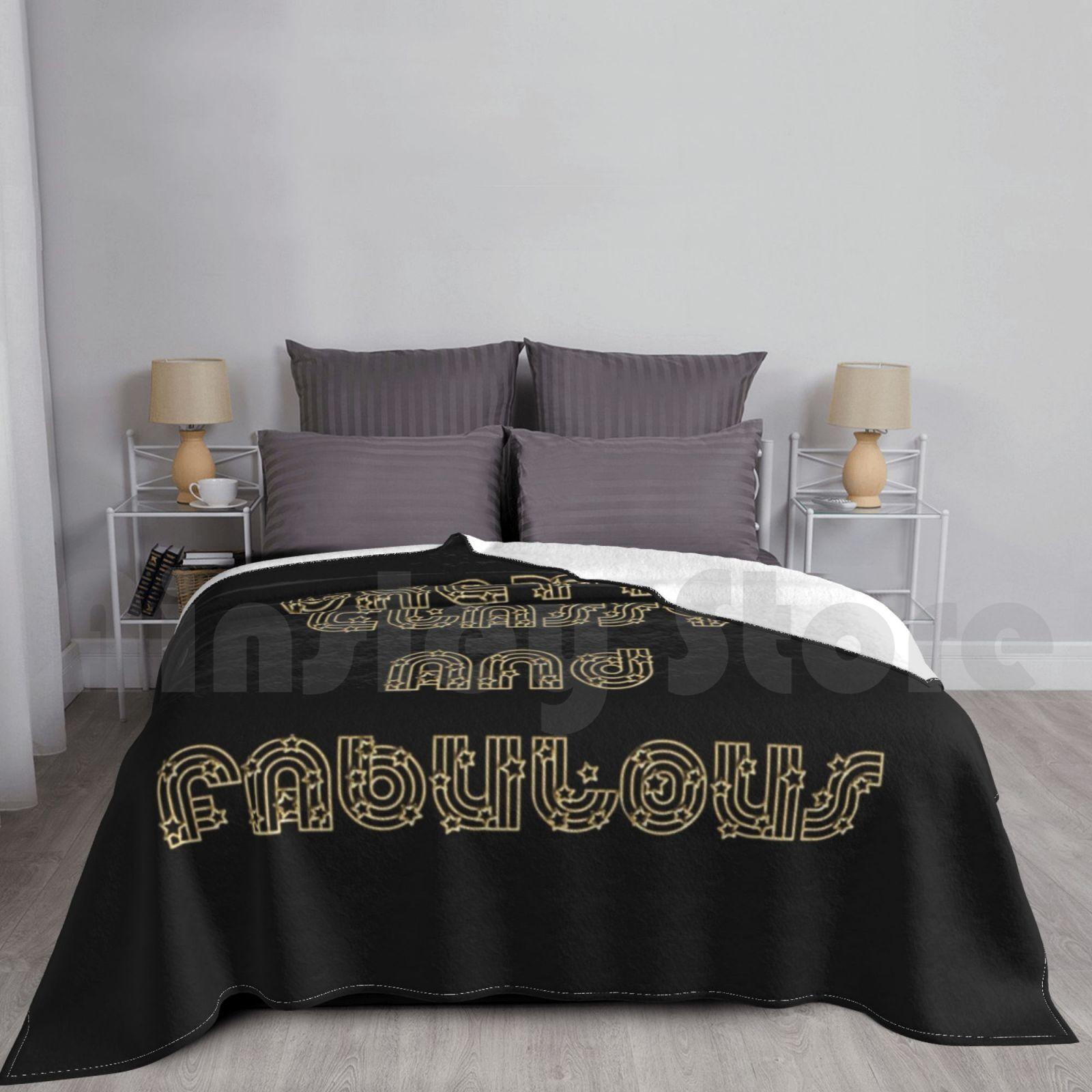 Ghetto Classy And Fabulous Blanket Fashion Custom Ghetto Classy And Fabulous Ghetto Girl Classy Fabulous Size: 75*100cm, Weight: 230 GSM