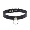 Anime Chainsaw Man Reze Cosplay Collare in Pelle Punk Anello a Tirante Catena Unisex Accessori per Feste Choker Collana in PU