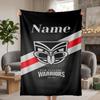 New Zealand Warriors Custom Flannel Blankets Soft Warm Cozy Throws for Home Decor Holiday Gifts