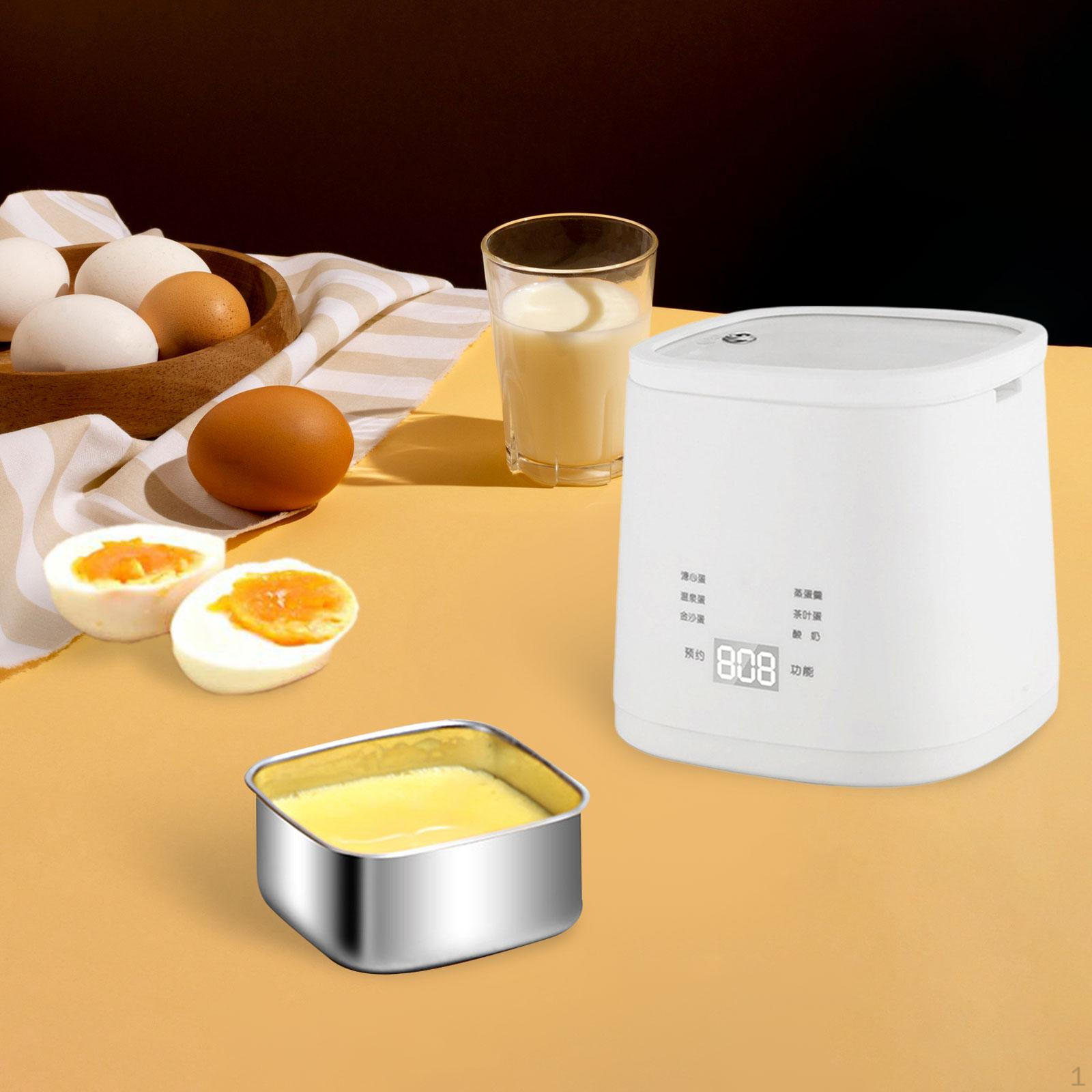 Быстрая яйцеварка Легко чистить Кухонный гаджет для офиса Вареный завтрак Белый белый