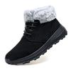 Winter Warm Men Boots New Casual Comfortable Durable Men Hiking Shoes Outdoor Big Size Leather Non-Slip Male High Top Snow Boots