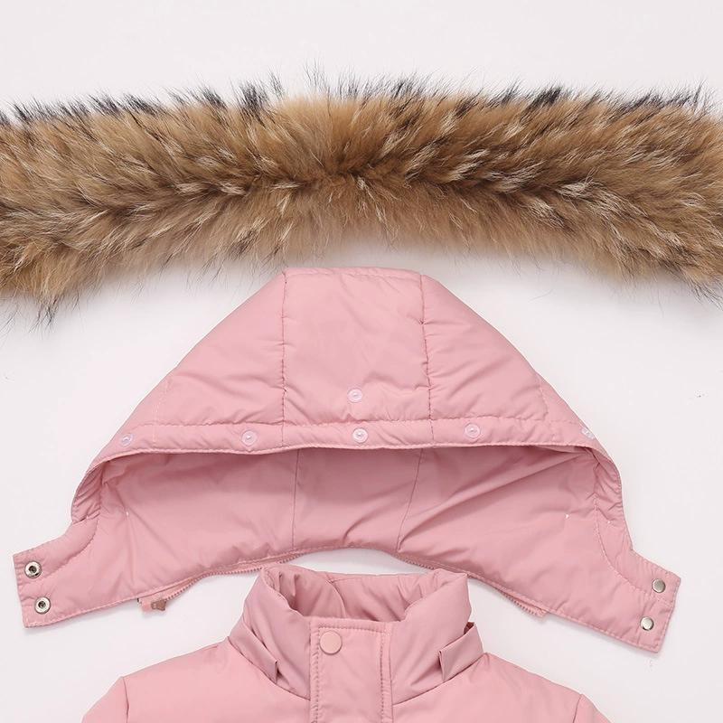 Children's Down Jacket Set Two-piece Set 1-6 Years Old Winter Thickened Warm Down Jacket
