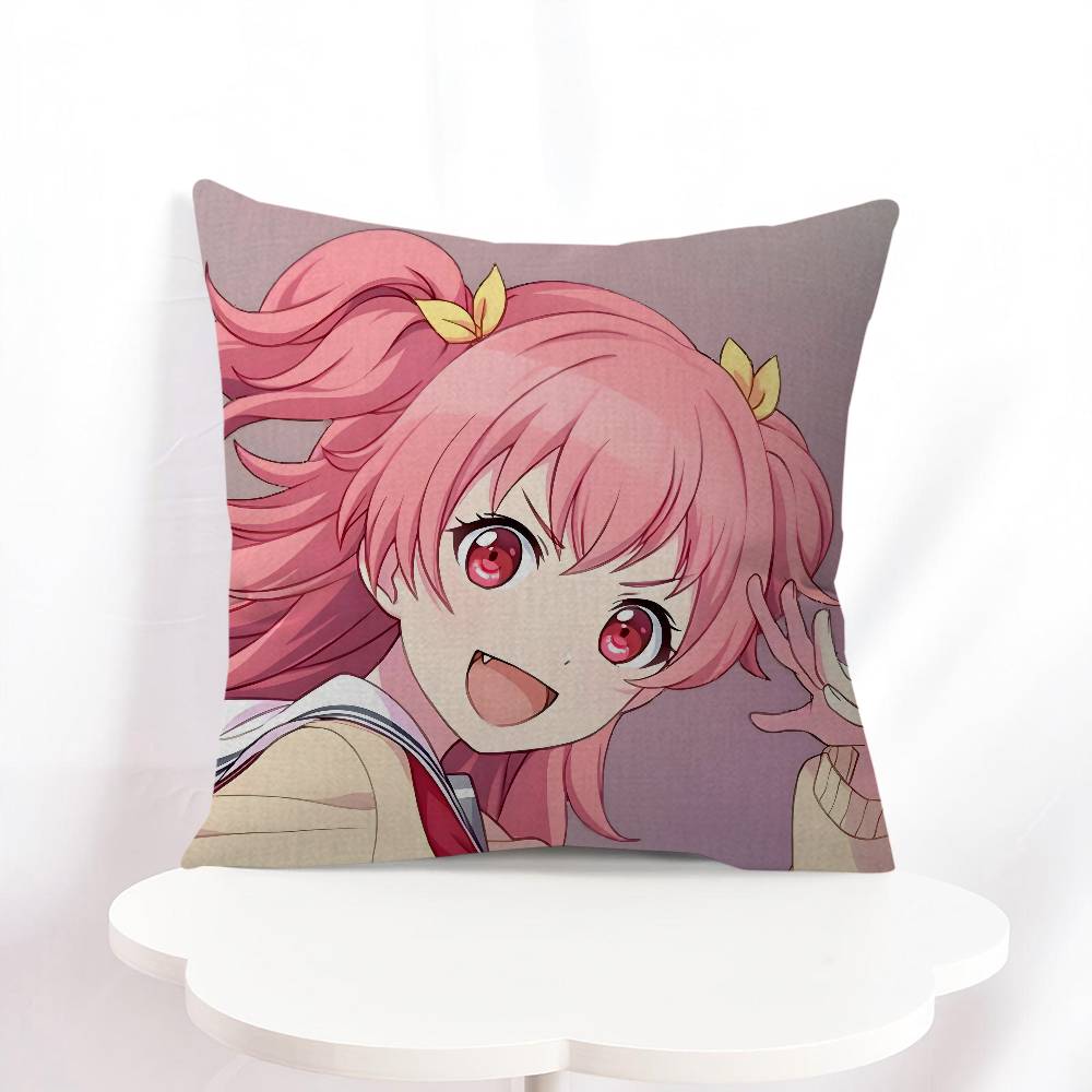 A-Airi Momoi Cartoon Cushion Cover Pillowcase Upholstery Sofa Throw Pillow Home Decor Pillowcas