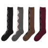 Dynee Argyle Pattern Long Socks_Select 2 Out of 4 Colors