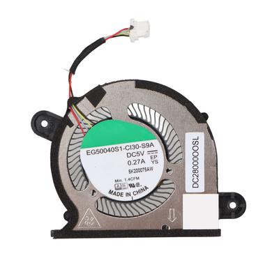 Laptop-Kühlventilator-Ersatz Kompatibel für DELL XPS 2020 13 9300 9310 0WX28K 0FRK0V GPU-Kühlventilator