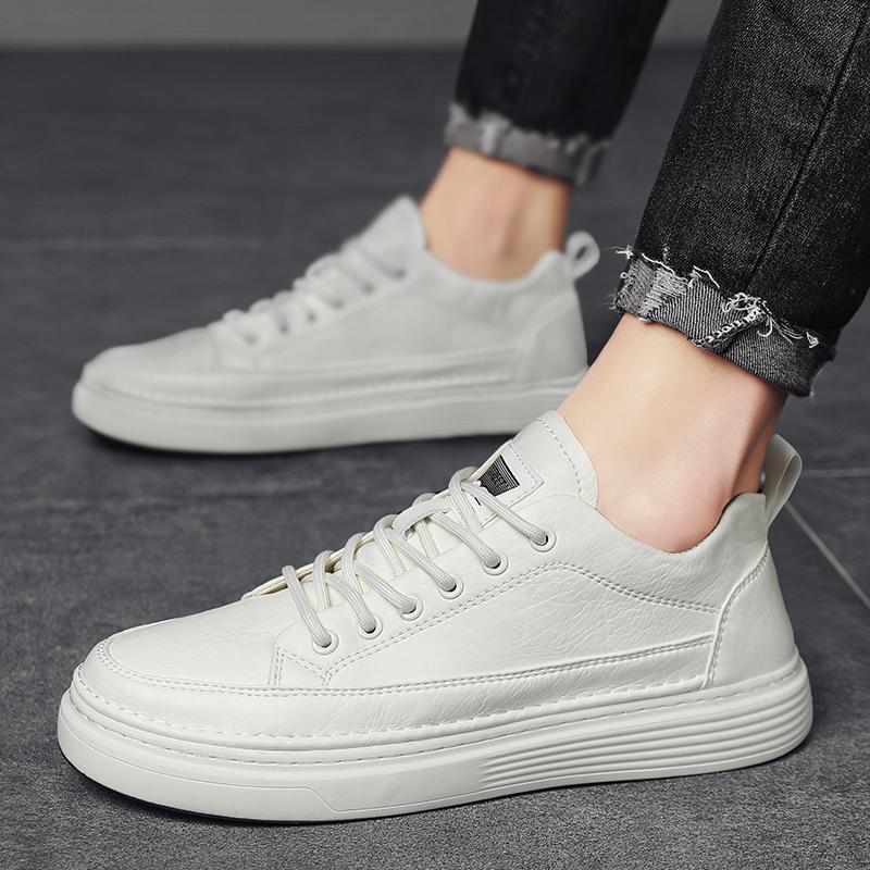 Trendy Men's Oxford Shoes Thick Soles Low Top Shoes Men's Business Casual Shoes Autumn Versatile Outdoor Sports Shoes