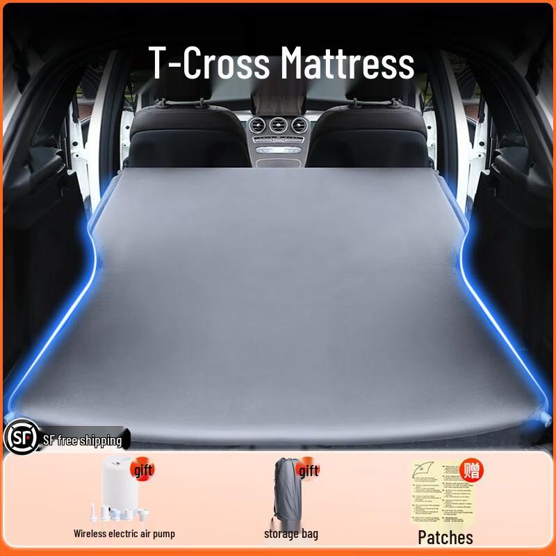 Volkswagen T-Roc Rear Seat Inflatable Mattress for Car Sleeping Volkswagen T-Roc 2024 Edition