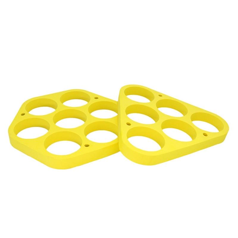 EVA Floating Foam Rings Throw Pool Game Toy with Balls Floating Foam Rings Toy with Balls for Kids Adults Outdoor Party