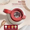 Elegant Red Wedding Thermos Pair - 2025 New Style Warm Water Bottles for Newlyweds