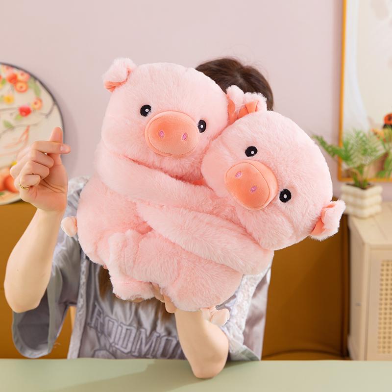 Couple Hug Bear Plush Toy Love Girlfriend Present Environmental Protection Children's Day Lover Great for Daily Use