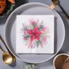 20Pcs/pack Christmas Series Printed Paper Disposable Tableware Napkin Tissues Xmas Happy New Year Party Decoration