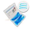 15pcs or 50 Pcs Dental Contoured Anterior Matrix Blue Transparent Anterior Polyester Strip Dental Materials Thickness 0.05mm