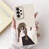 For Samsung A23 4G A235F Case 5G A236U Silicone Cute Cat Fashion Butterfly Love Painted Cover For Samsung Galaxy A23 Phone Case