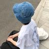 Solid Color Pocket Sun Hats Vintage Fisherman Cap New Denim Bucket Hat  Men Women