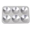 Aluminium Alloy Paint Tray Palettes Plastic for DIY Craft Professional Art Painting