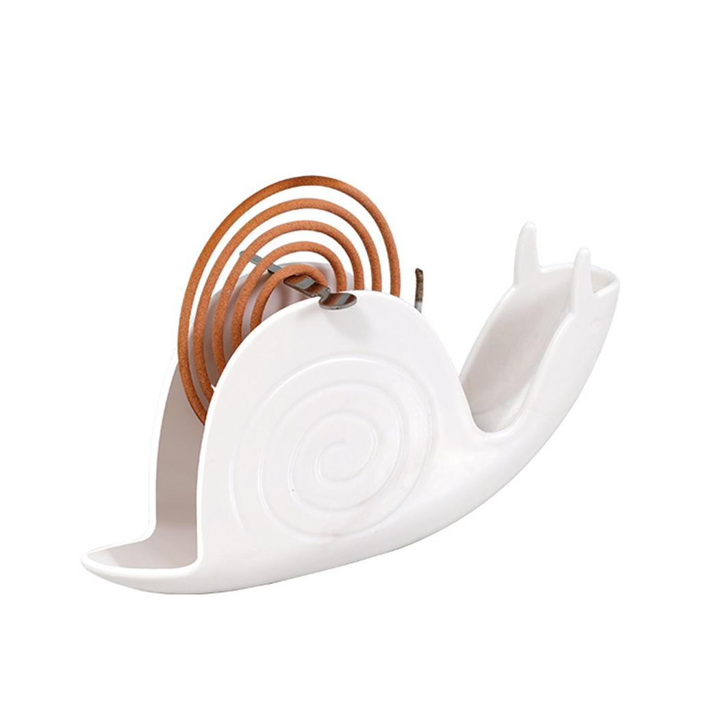 Repeller Incense Stick Holder With Storage Tray Incense Coil Snail Holder Rack Bedroom Living Room Fireproof Incense