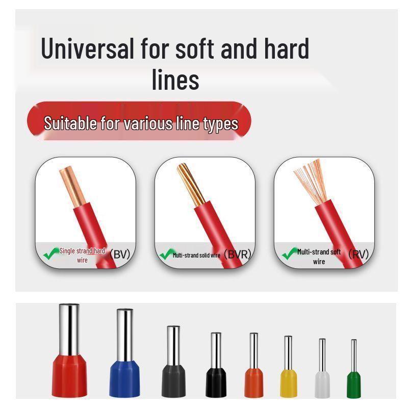 High Carbon Steel Insulated Crimping Pliers for Cold Press Terminals