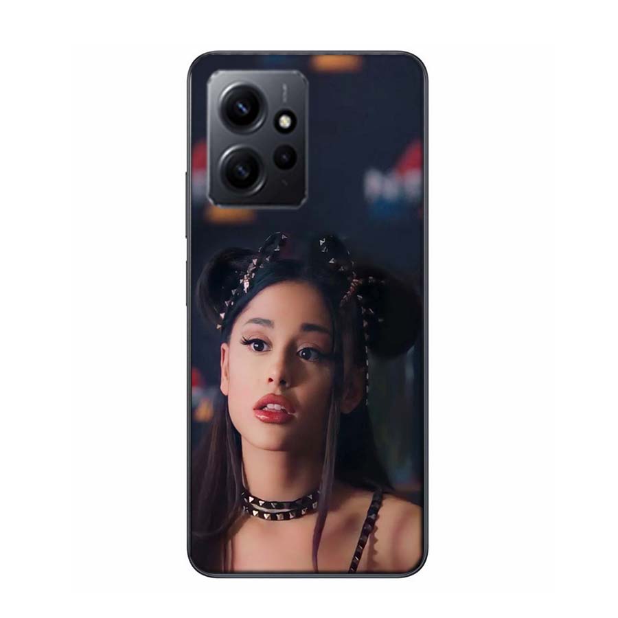 Ariana Grande Phone Case For Redmi Note 14 15 Pro 5G 13 12 Pro Plus 11 11T 11E 11S 10 Pro 10S 9 9S Cover Cell Clear TPU Capa Com
