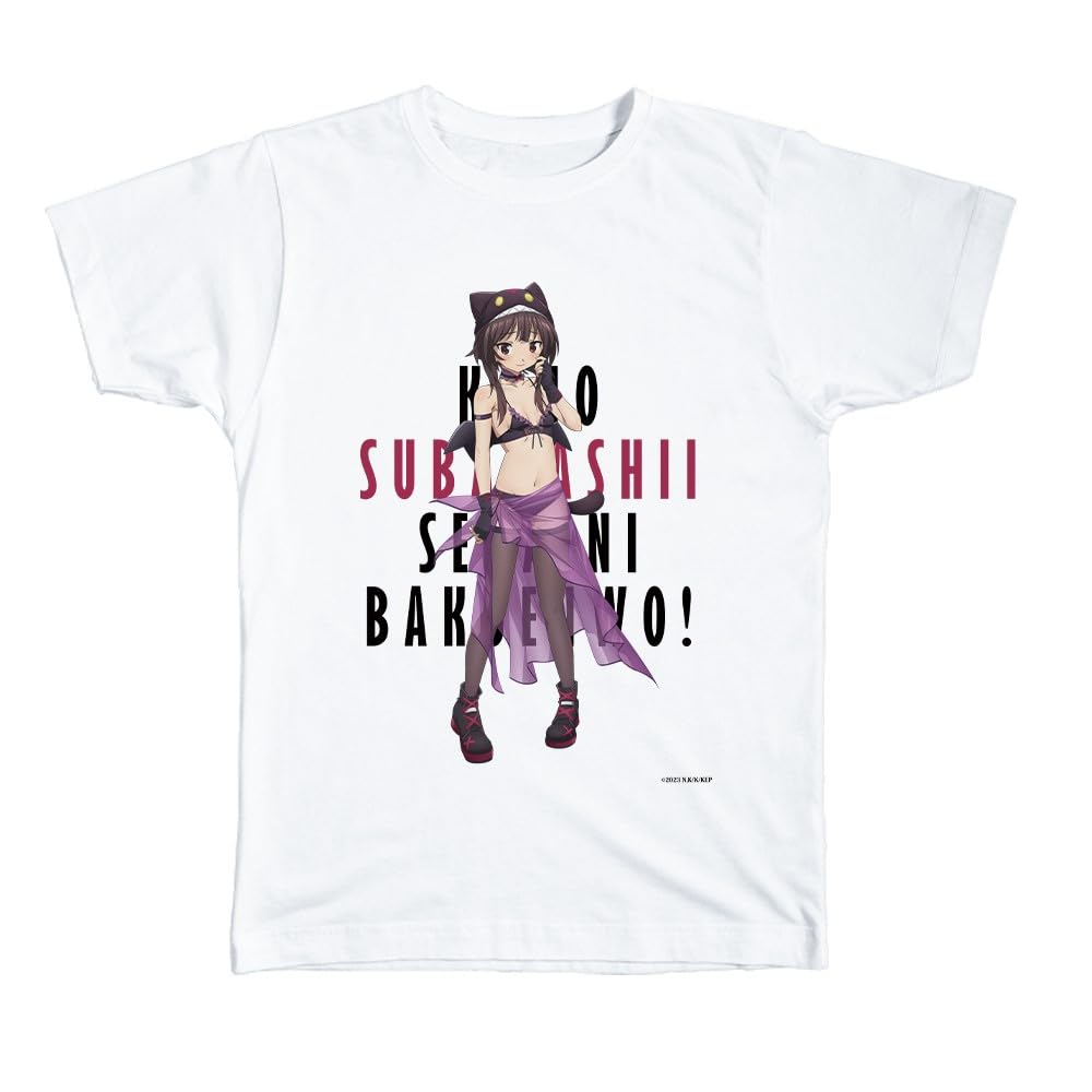 

Explosions in this Wonderful World! T-shirt, XL size, Megumin, Chomusuke-style Swimsuit Ver. Original illustration, TSAN-KX01-m02