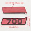 3D ABS Car Fender Side Accessories Logo 700 Sticker Badge Sticker Decals For Mercedes Benz AMG BITURBO 700 BRABUS Auto Styling AB1