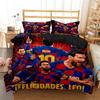 Football Superstar Fashion 3D Printed Bedding Queen Bedding Set Soft And Comfortable Customized King Size Bedding Set For Boy