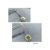 Yellow Diamond Earrings, Colored Gem S, Non Allergic Electroplating, Thick Gold Birthday Gift, Daily Dressing