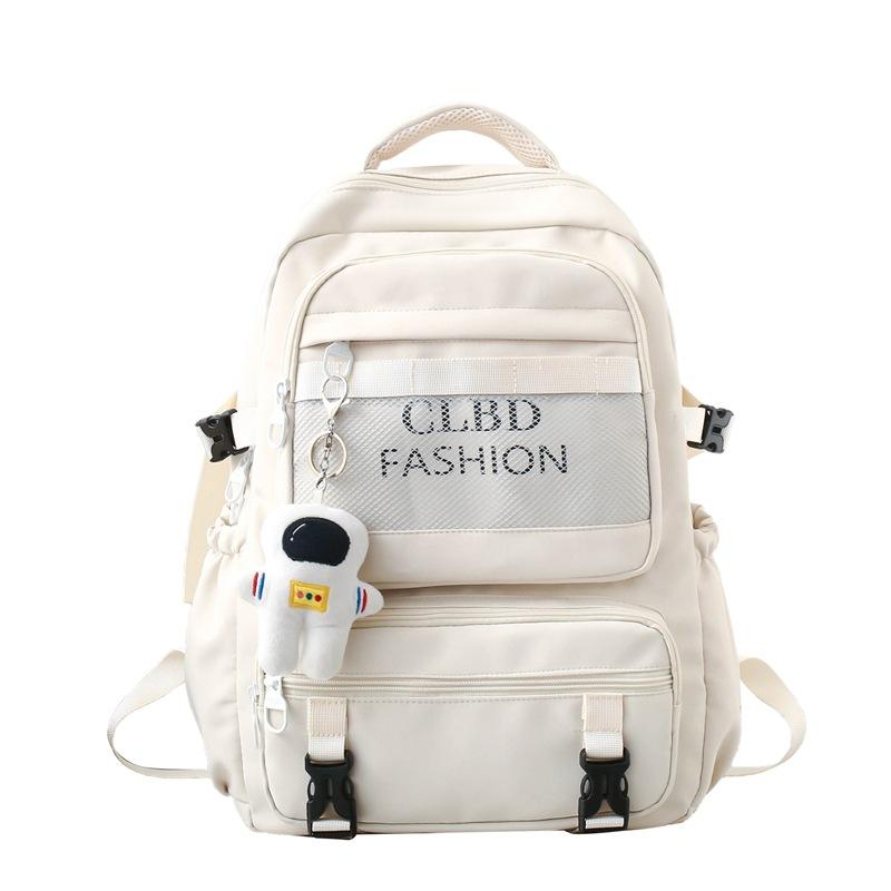 

Сумка контрастного цвета, школьный рюкзак, женский школьный рюкзак для школьников, дорожный женский рюкзак белый