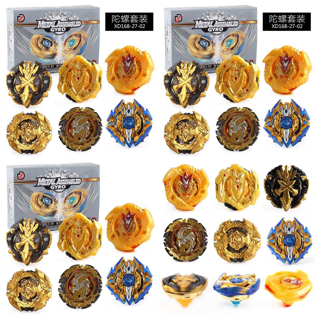 Edition Special Alloy Spinning Top Set With Six Incredible Tops And Dual Launchers