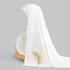 Muslim Chiffon Hijab Scarf Women Wheat Ear Pattern Long Solid Head Wrap Female Shawl Scarves Lady Muslim Veil Jersey Hijabs