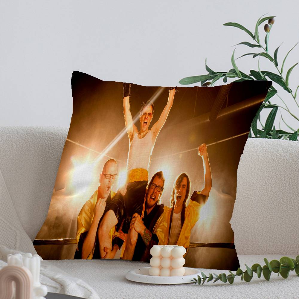 Rock Band W-Weezer Cushion Cover Decorative Pillow Sofa Home Decor case pillow cases