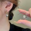 Trendy High-End French Pearl Earrings for Women: Elegant Niche Style