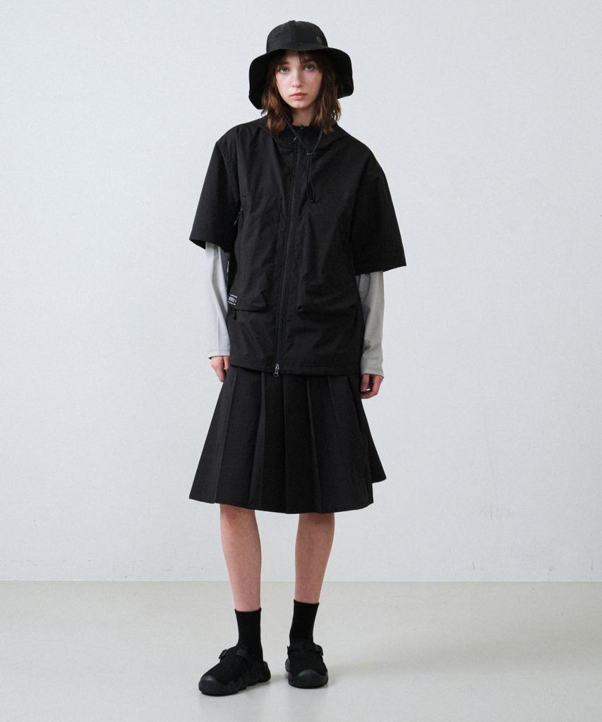Hilliment Women'S Waterproof Layered Skirt (Black)
