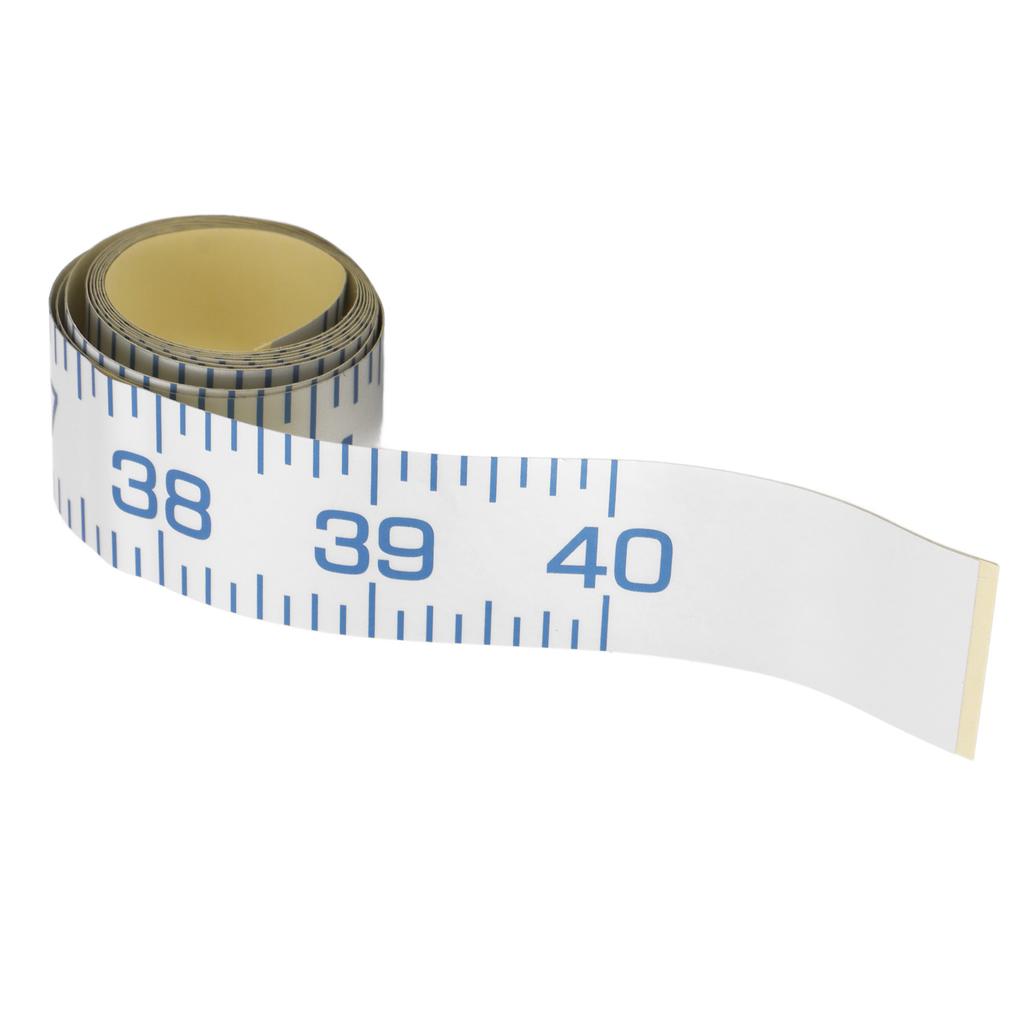 40in Fish Ruler Waterproof Adhesive Fish Measuring Tape Fishing Measuring Accessory for Boat Kayak