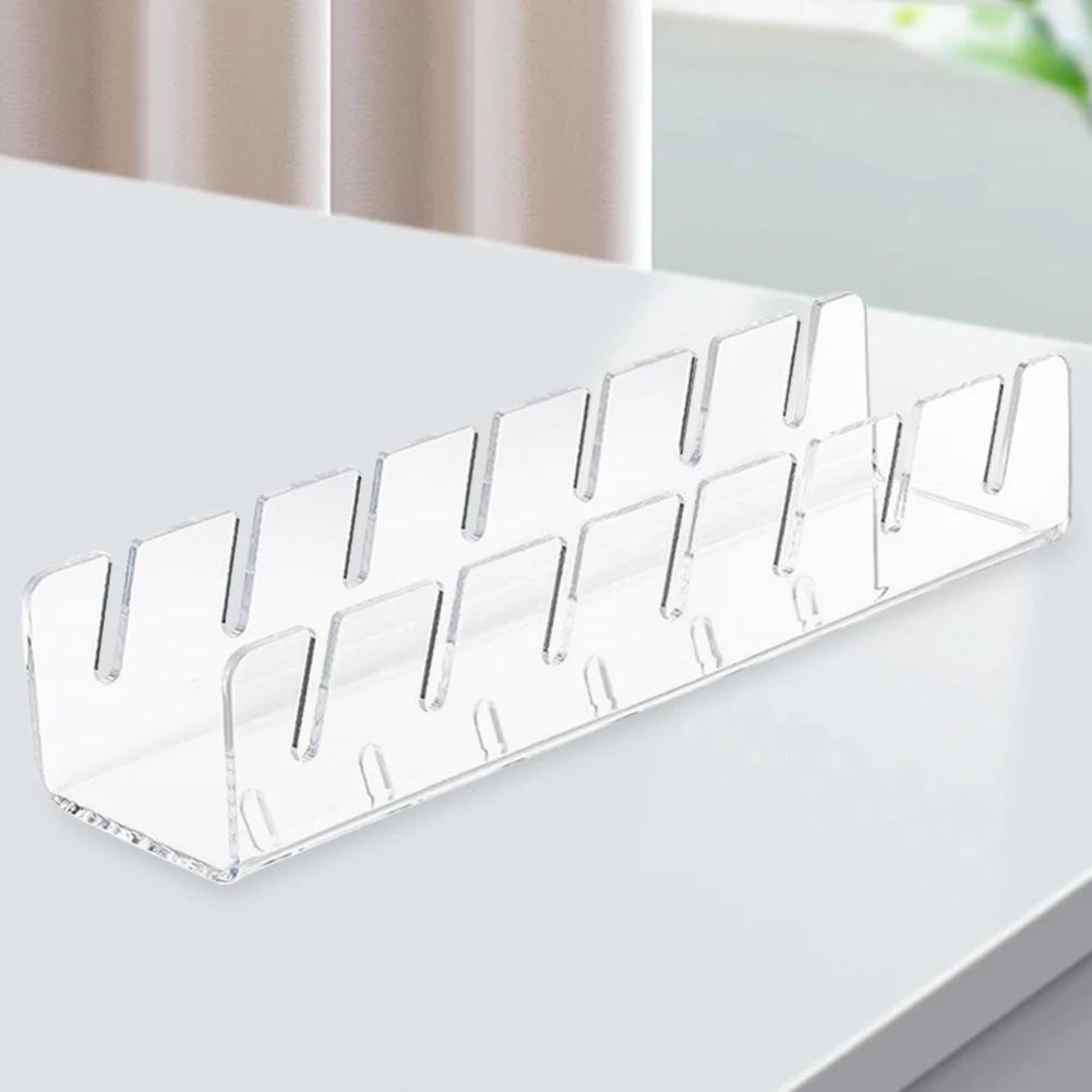 1/2Pcs Baseball Cap Display Rack 7-Holes Acrylic Hat Holder Organizer Caps Home Multi-Purpose Hanger Storage Racks Hats Stand
