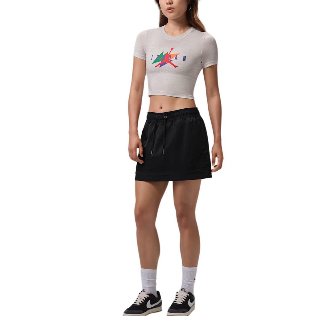 Jordan Flight Lightweight Pleated Comfortable Sports Casual Skirt Women skirts IF1134-010