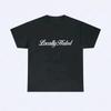 Vintage Letters Locally Hated Printed Tshirts Graphic Tshirts High Quality Unisex Women Short Sleeved Harajuku Oversized T Shirt