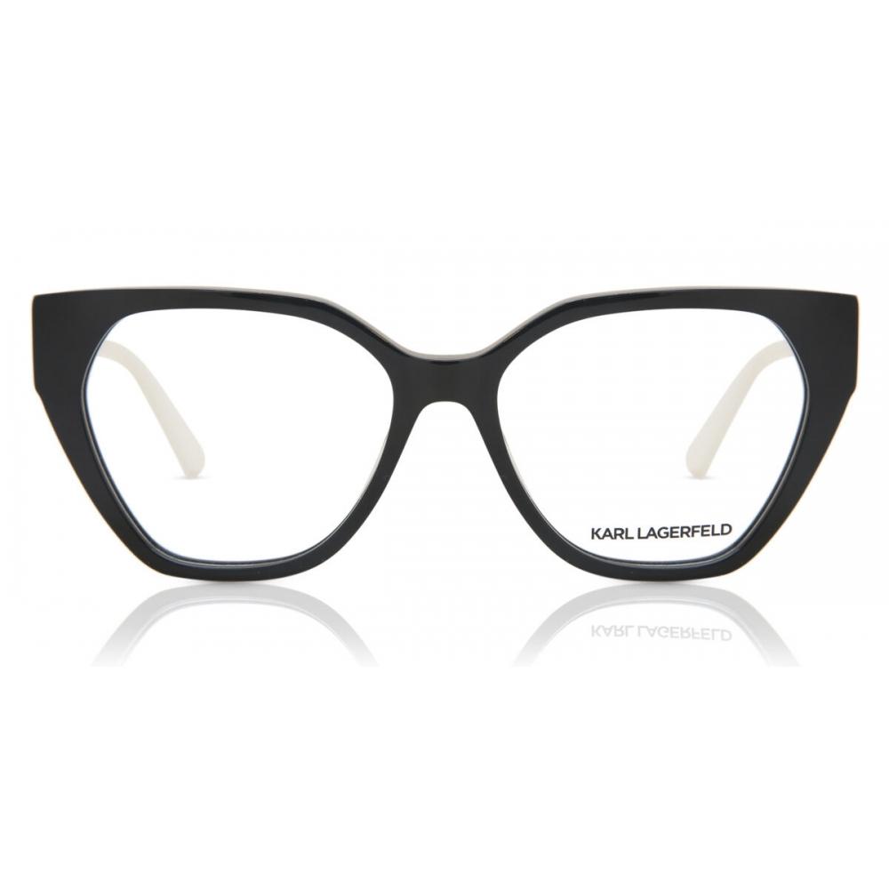 

Karl Lagerfeld Kl 6053 004 Women Eyeglasses Black White/54