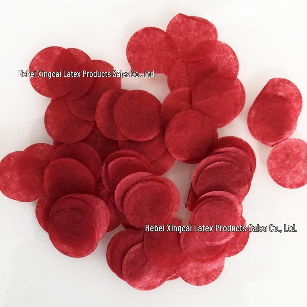 Colorful Transparent Confetti Balloon Filler - 1.5cm Round, 500g for Wedding Decor