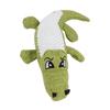 Dog Toys Simulation Crocodile Shape Plush Stuffed Bite Resistant Molar Pet Dog Vocal ToysGreen