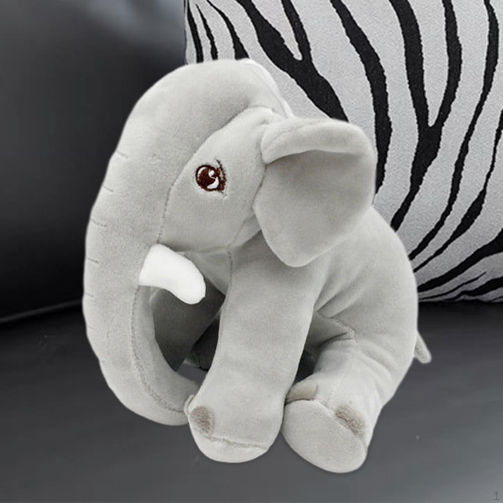 

М’яка іграшка-лялька-слон для косплею на День Святого Валентина, подарунок дітям сірий