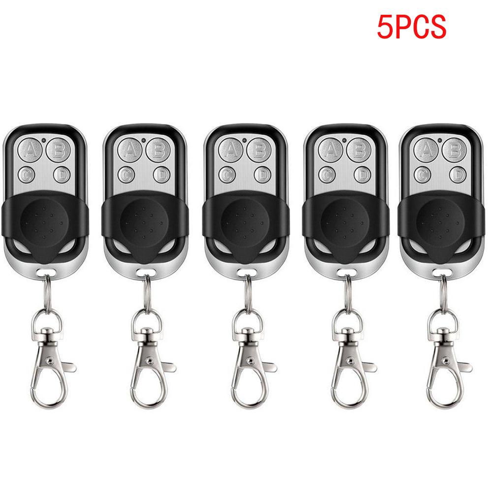 Universal 4 Buttons Garage Door Opener Remote Control 433MHZ Clone Fixed Learning Rolling Code Duplicator Garage