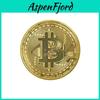 Bitcoin Souvenir Coin With Metal Finish And Gift Box For Business Gifts And Currency Collectors