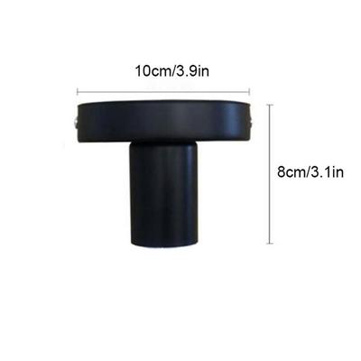 Minimalist Black E27 Ceiling Light Modern Nordic Retro Iron Lamp Decor For Living Room Bedroom Bathroom Kitchen Hall and Balcony