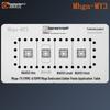 Amiao LCD TV EMMC Chip BGA153/BGA169 Magnetic Reballing and Positioning Board