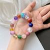 12Mm High Quality Natural Purple Lithium Huinan Red Tianhe Stone Lapis Lazuli Amethyst Duobao Bracelet Bracelet.