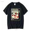 Premium Cotton Tops T Shirt For Men Kawaii Funky Inuyasha Classic Art Kirara Fant Vintage Washed Unisex Top For Everyday Wear