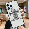 Bodybuilding Gym Fitness Case For iPhone 16 15 11 12 13 14 Pro Max XS XR X 7 8 Plus 12 13 Mini Soft Cover
