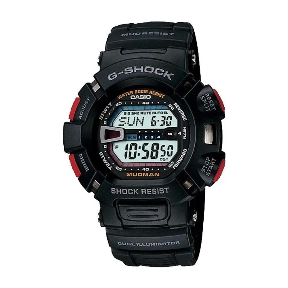 LNW Unisex Mudman Waterproof Wristwatch_ G-9000-1DR