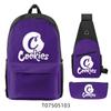 Kochrucksack Dreiteiliges Set, Outdoor-Reise-Computertasche Polyester Wasserdichter Rucksack