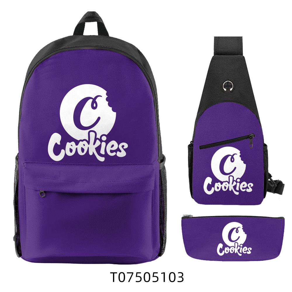 Kochrucksack Dreiteiliges Set, Outdoor-Reise-Computertasche Polyester Wasserdichter Rucksack